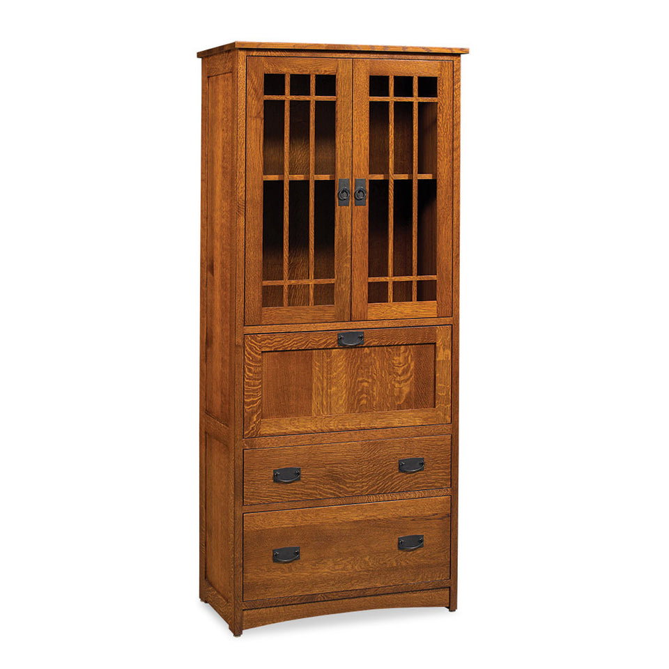 Simply Amish WDPMS-23G1 Prairie Mission Laptop Secretary