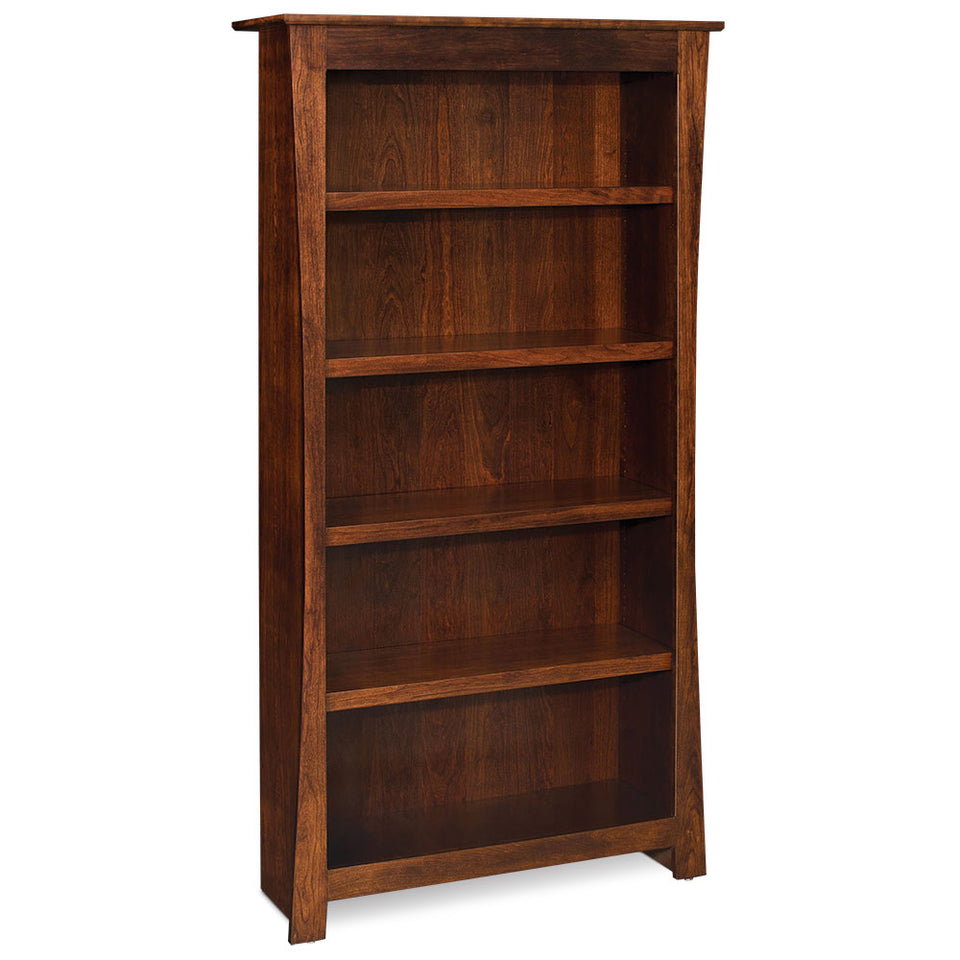 Simply Amish WOGAR-OPN-3665 Garrett Bookcase w/ 3 Adjustable Shelves