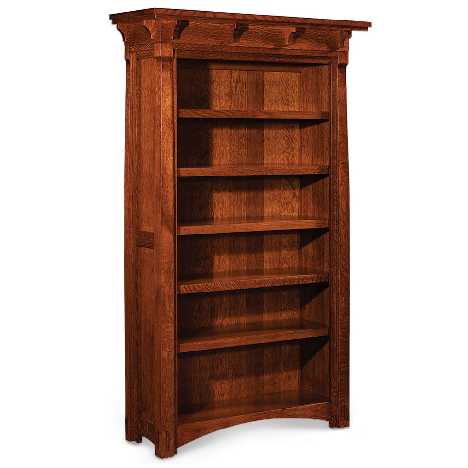 Simply Amish WOMRY-OPN-3672 MaRyan Open Bookcase w/ 4 Adjustable Shelves