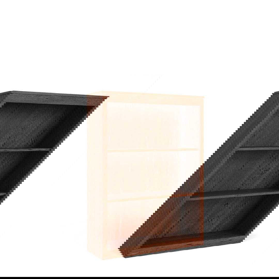 Simply Amish WOSHE-OPN-3648 Sheffield Open Bookcase w/ 2 Adjustable Shelves Simply Amish WOSHE-OPN-3648 Sheffield Open Bookcase w/ 2 Adjustable Shelves