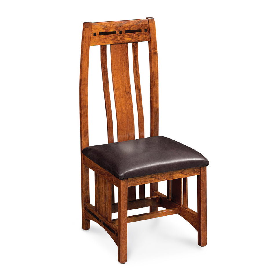 Simply Amish SAAS-5-L Aspen Side Chair with Lower Back