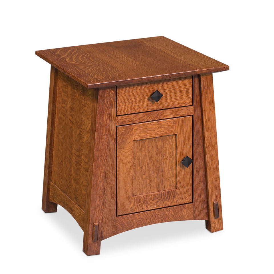 Simply Amish MAMC2022 McCoy Cabinet End Table