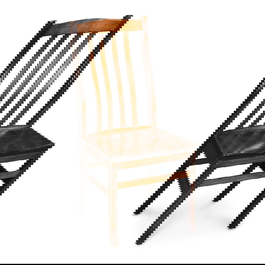 Simply Amish ECCLI-02A-L Clifton Side Chair w/ Leather Cushion Seat