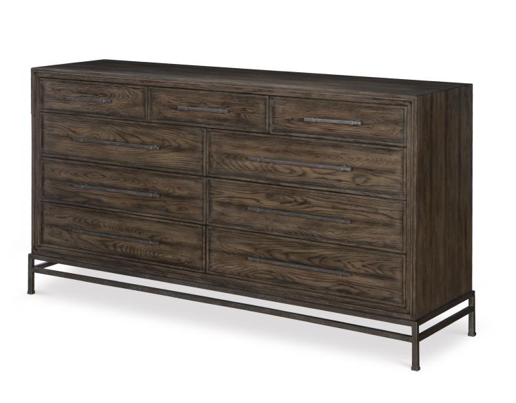 Century Furniture B2H-204 Benton Dresser Brown Rustic