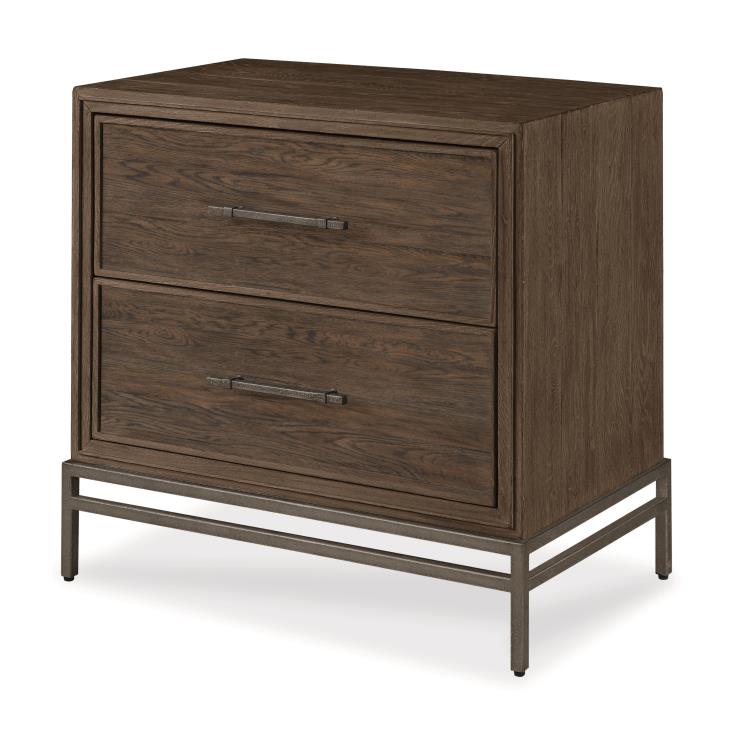 Century Furniture B2H-223 Benton Nightstand Brown Rustic