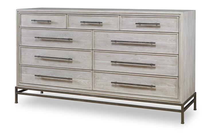 Century Furniture B2W-204 Benton Dresser White Rustic