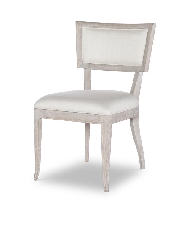 Century Furniture B2W-551 Liam Side Chair White Rustic
