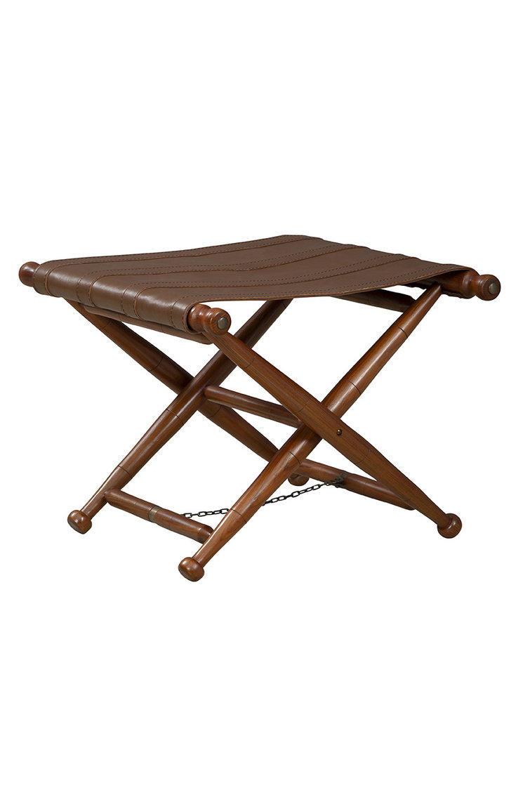 Furniture Classics 12-03 Mombasa Folding Stool Teak