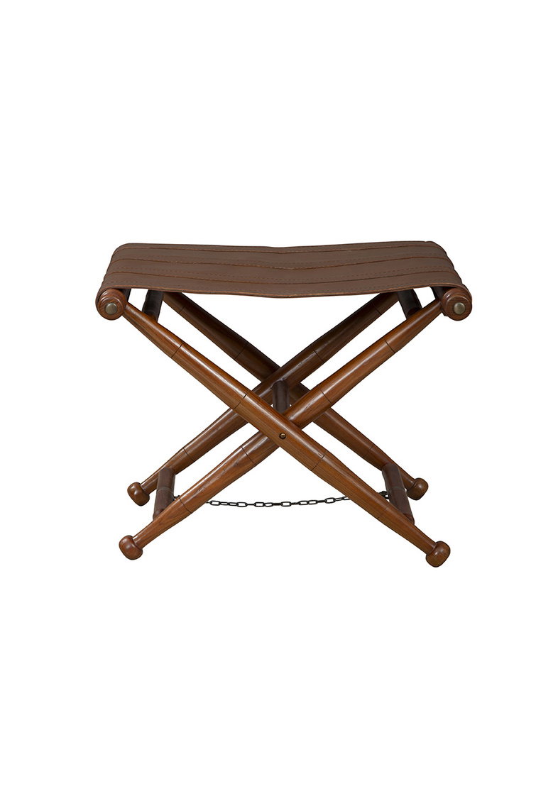 Furniture Classics 12-03 Mombasa Folding Stool Teak Furniture Classics 12-03 Mombasa Folding Stool Teak