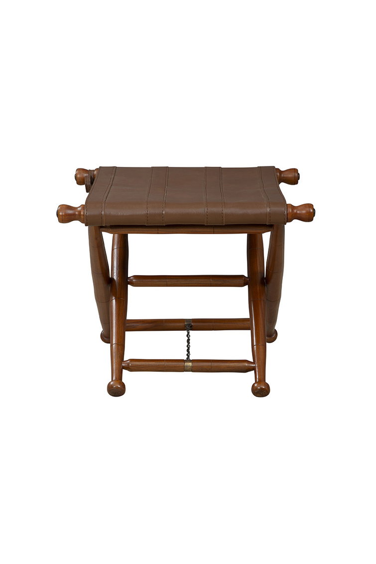 Furniture Classics 12-03 Mombasa Folding Stool Teak Furniture Classics 12-03 Mombasa Folding Stool Teak