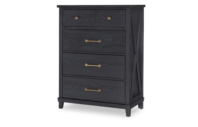 Legacy Classic Kids 1860-2200 Flatiron Black Drawer Chest