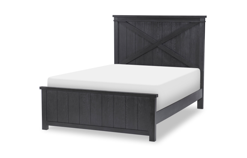 Legacy Classic Kids 1860-4104K Flatiron Black Full Panel Bed