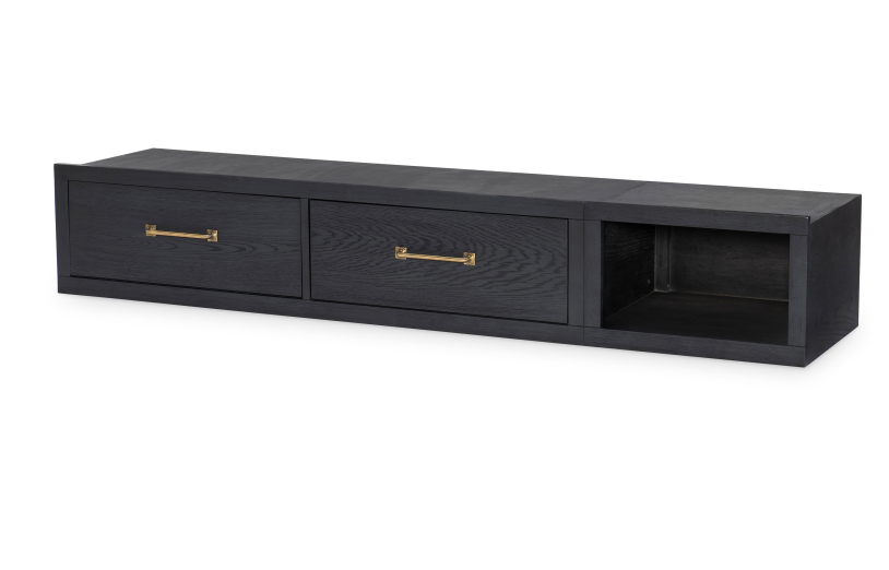 Legacy Classic Kids 1860-9300 Flatiron Black Underbed Storage Unit