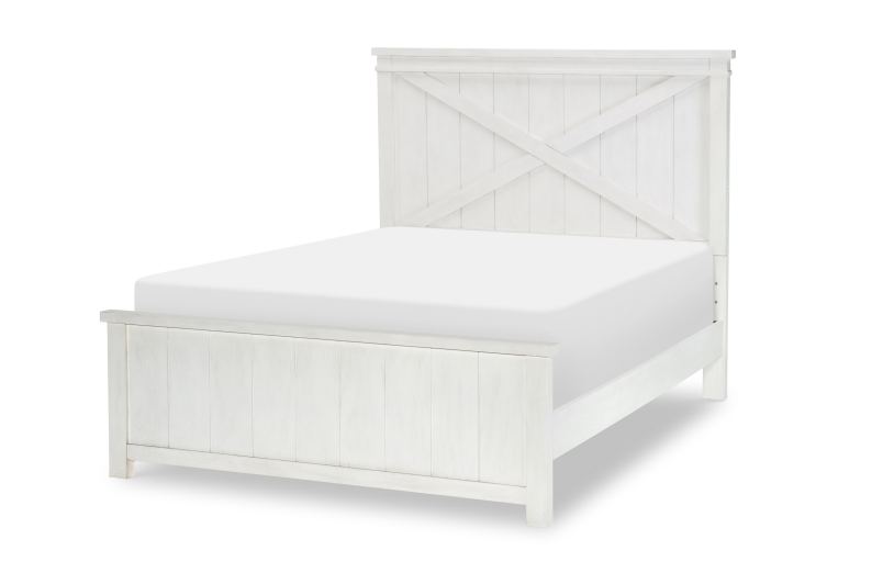 Legacy Classic Kids 1861-4104K Flatiron White Full Panel Bed