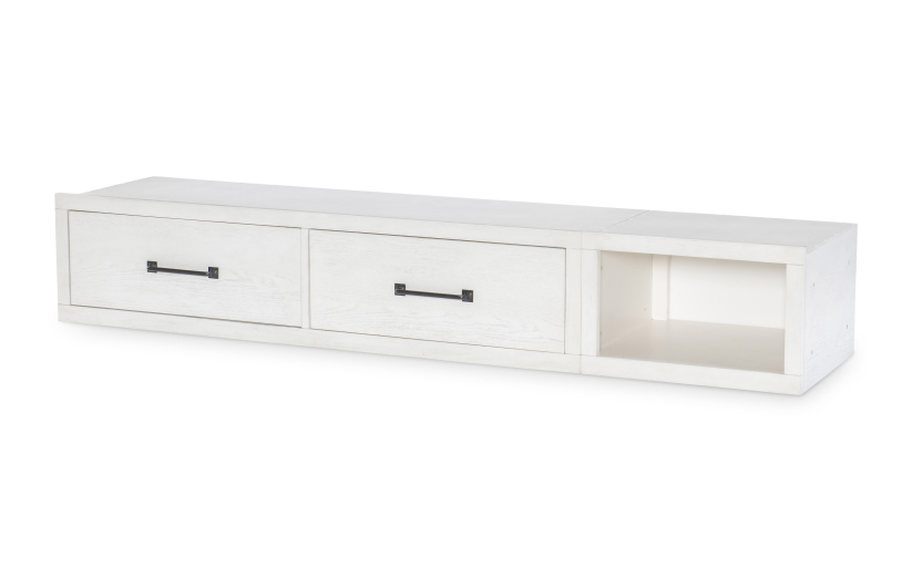 Legacy Classic Kids 1861-9300 Flatiron White Underbed Storage Unit