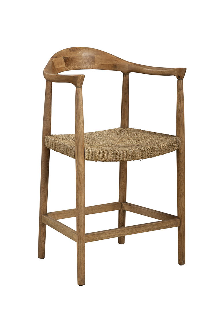 Furniture Classics 20-541 Natural Abraham Counter Stool