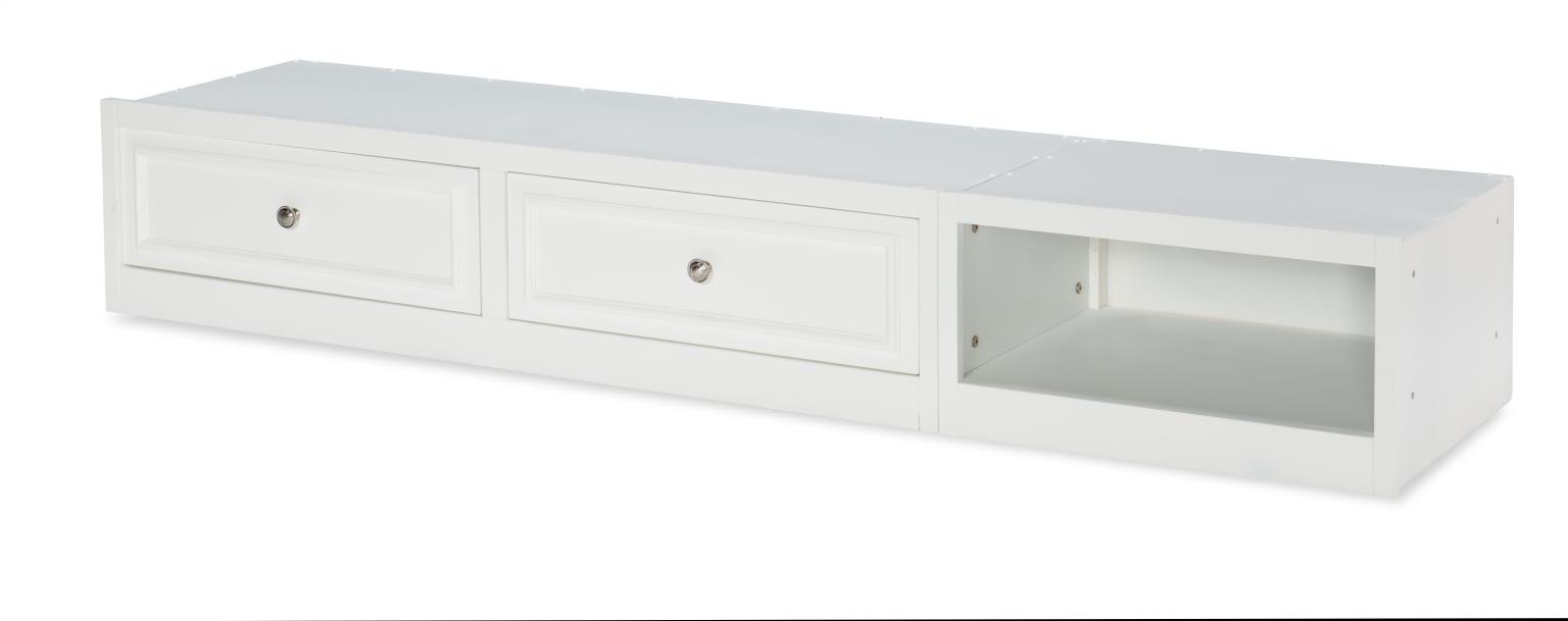 Legacy Classic Kids 3815-9300 Canterbury Underbed Storage Unit White Finish