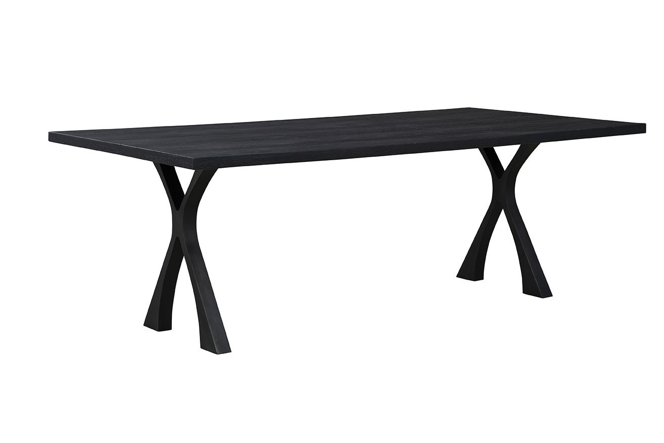 Furniture Classics 40-282 Black Wishbone Dining Table