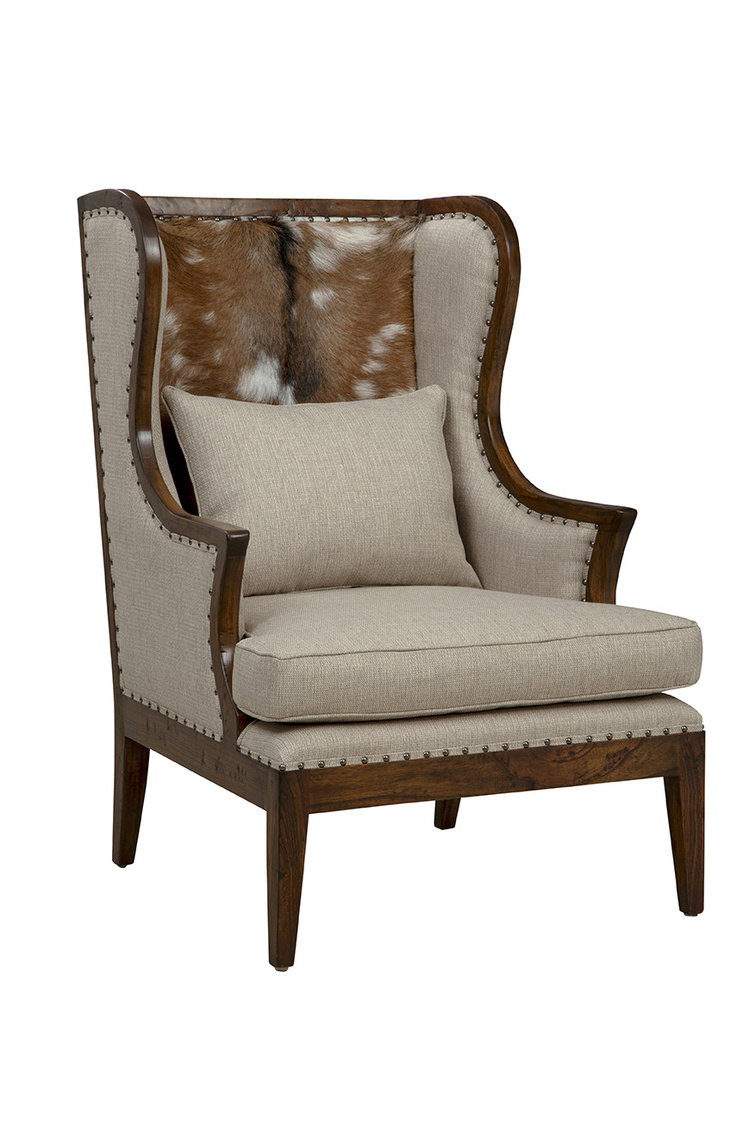 Furniture Classics 51577QS Dark Billings Wing Chair