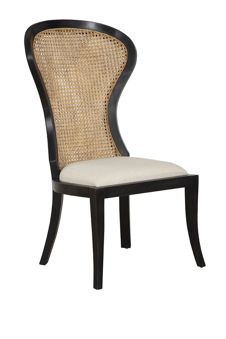 Furniture Classics 51875AB77 Black Adrina Side Chair