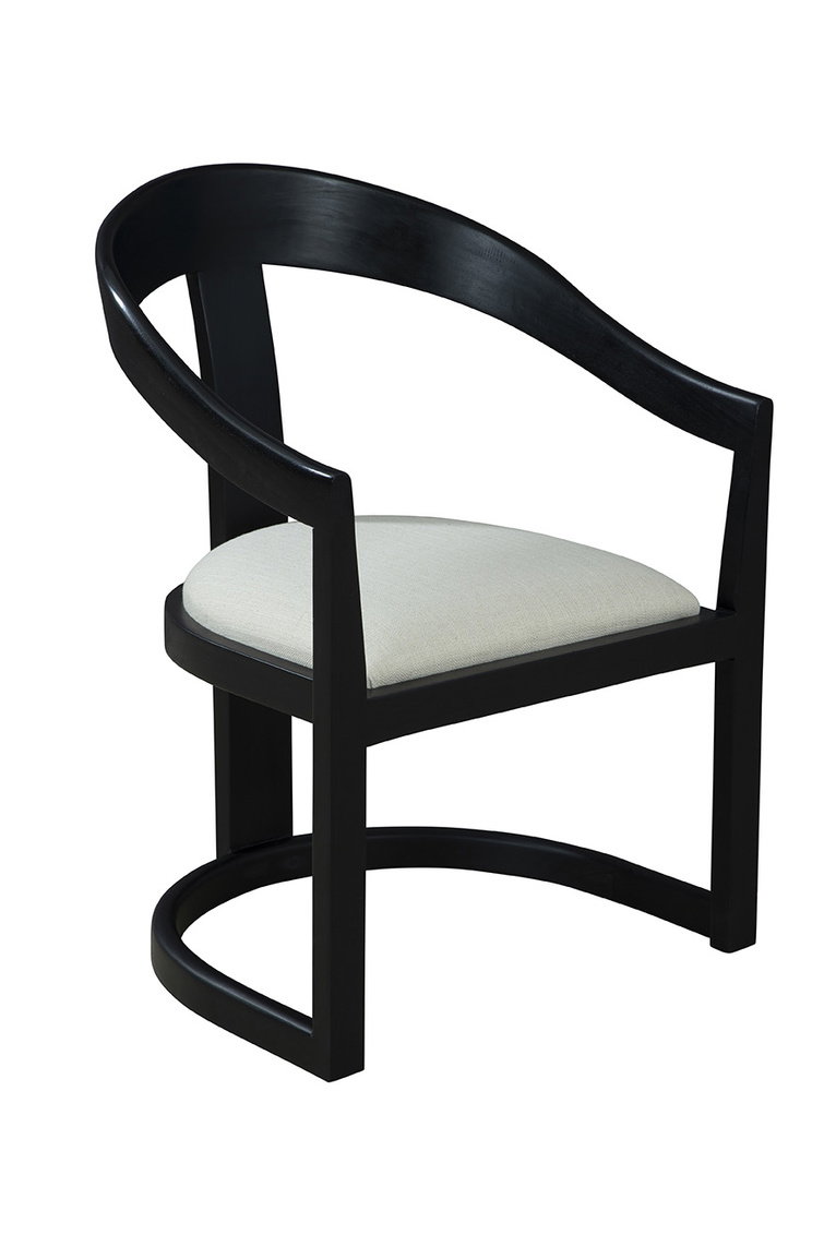 Furniture Classics 51880AB77 Black Salida Dining Chair