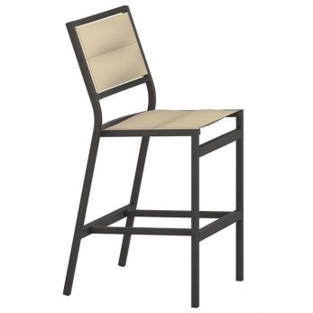 Tropitone Furniture 592329PS-30 Cabana Club Padded Sling Armless Stationary Bar Stool