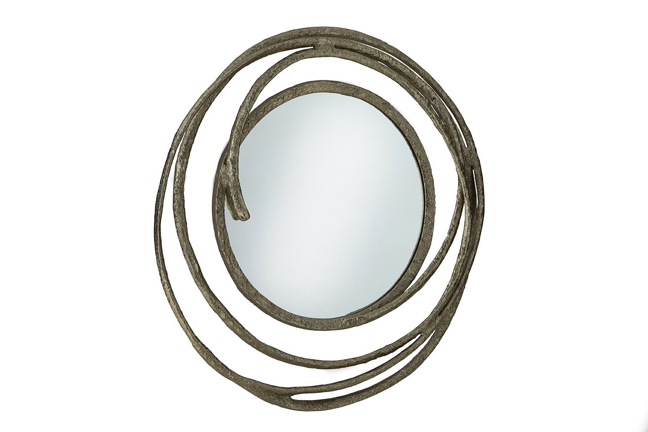 Furniture Classics 60-62 Gold Circles Mirror
