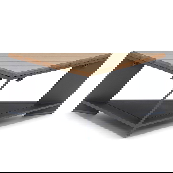 Woodard 7B0T39N Gather Triangle Coffee Table with NexTeak Top