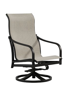 Tropitone Furniture 682170 Andover Sling High Back Swivel Rocker