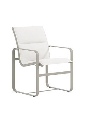 Tropitone Furniture 422437PS Brasilia Padded Sling, Dining Chair Low Back Tropitone Furniture 422437PS Brasilia Padded Sling, Dining Chair Low Back