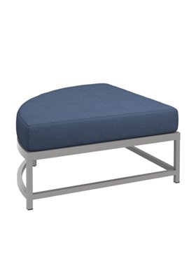 Tropitone Furniture 591608CO Cabana Club Cushion Curved Ottoman (17" Seat Height) Tropitone Furniture 591608CO Cabana Club Cushion Curved Ottoman (17" Seat Height)