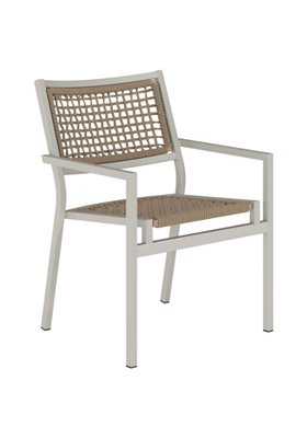 Tropitone Furniture 592437RP Cabana Club Rope Seat Stacking Dining Chair Tropitone Furniture 592437RP Cabana Club Rope Seat Stacking Dining Chair
