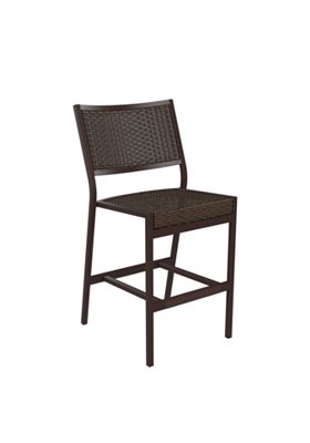 Tropitone 591529WS-28 Cabana Club Woven Armless Bar Stool