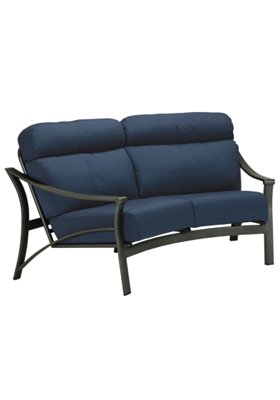 Tropitone 171310CL Corsica Cushion Crescent Love Seat