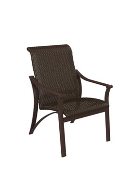 Tropitone Furniture 161537WS Corsica Woven Dining Chair Tropitone Furniture 161537WS Corsica Woven Dining Chair