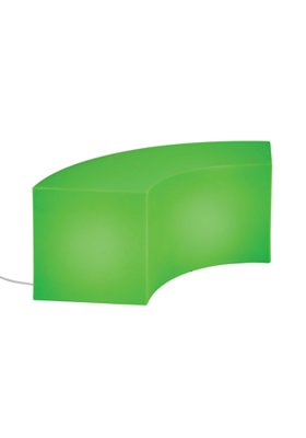 Tropitone Furniture 3A1508C50LT Curve Crescent Table/Bench with Light Tropitone Furniture 3A1508C50LT Curve Crescent Table/Bench with Light