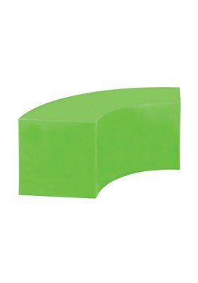 Tropitone 3A1508C50WT Curve Crescent Table/Bench with Weight