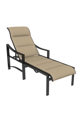 Tropitone Furniture 381532PS Kenzo Padded Sling Chaise Lounge Tropitone Furniture 381532PS Kenzo Padded Sling Chaise Lounge