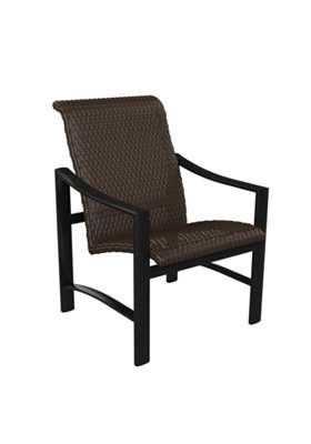 Tropitone 381537WS Kenzo Woven Dining Chair