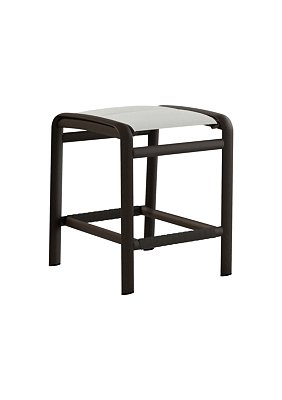 Tropitone Furniture 752129PS-28 Laguna Beach, Padded Sling Armless/Backless Stationary Bar Stool