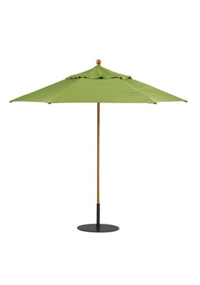 Tropitone Furniture BQH008MS Portofino II, Hexagon 8' Manual Lift Umbrella