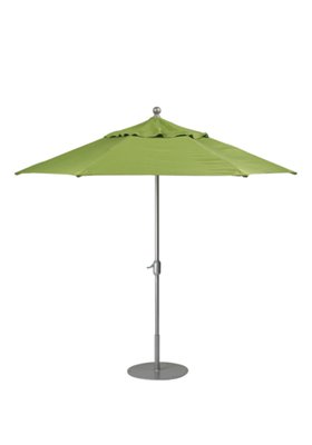 Tropitone Furniture QH011CKD Portofino II, Hexagon-11′ Crank Lift Umbrella, KD Pole