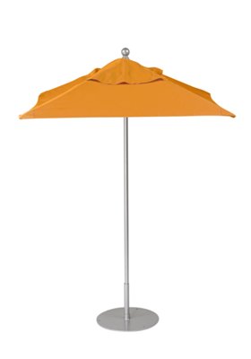 Tropitone Furniture QS006MS Portofino II, Square 6′ Manual Lift Umbrella