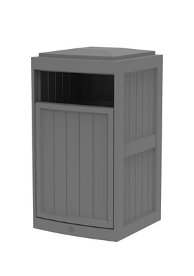 Tropitone Furniture 3B2189 Radius Waste Receptacle