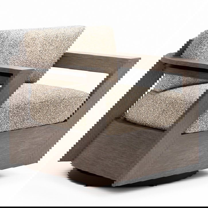 Woodard S752015 Beau Swivel Lounge Chair