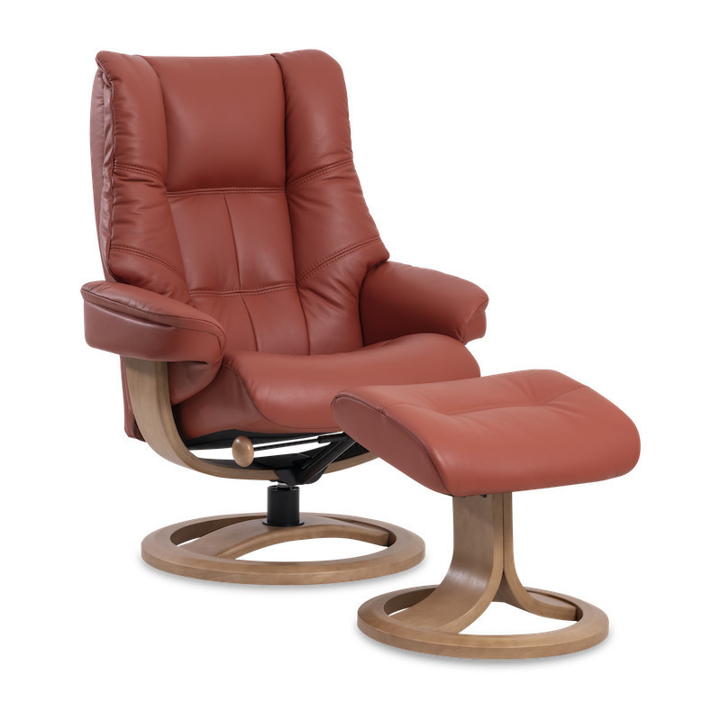 IMG Comfort NC63S Nordic 63 Recliner & Ottoman Standard