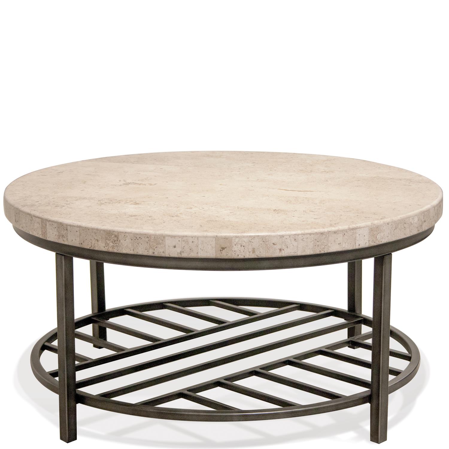 Riverside Furniture 77701 Capri Round Coffee Table