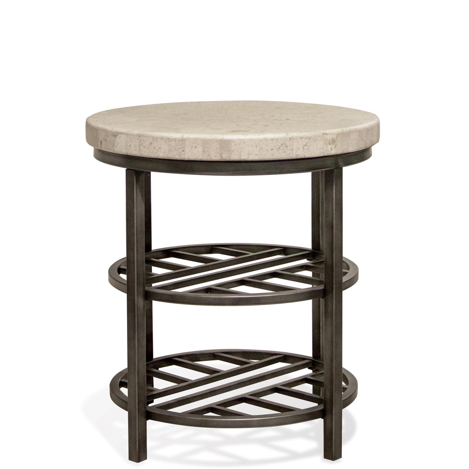 Riverside Furniture 77708 Capri Round Side Table