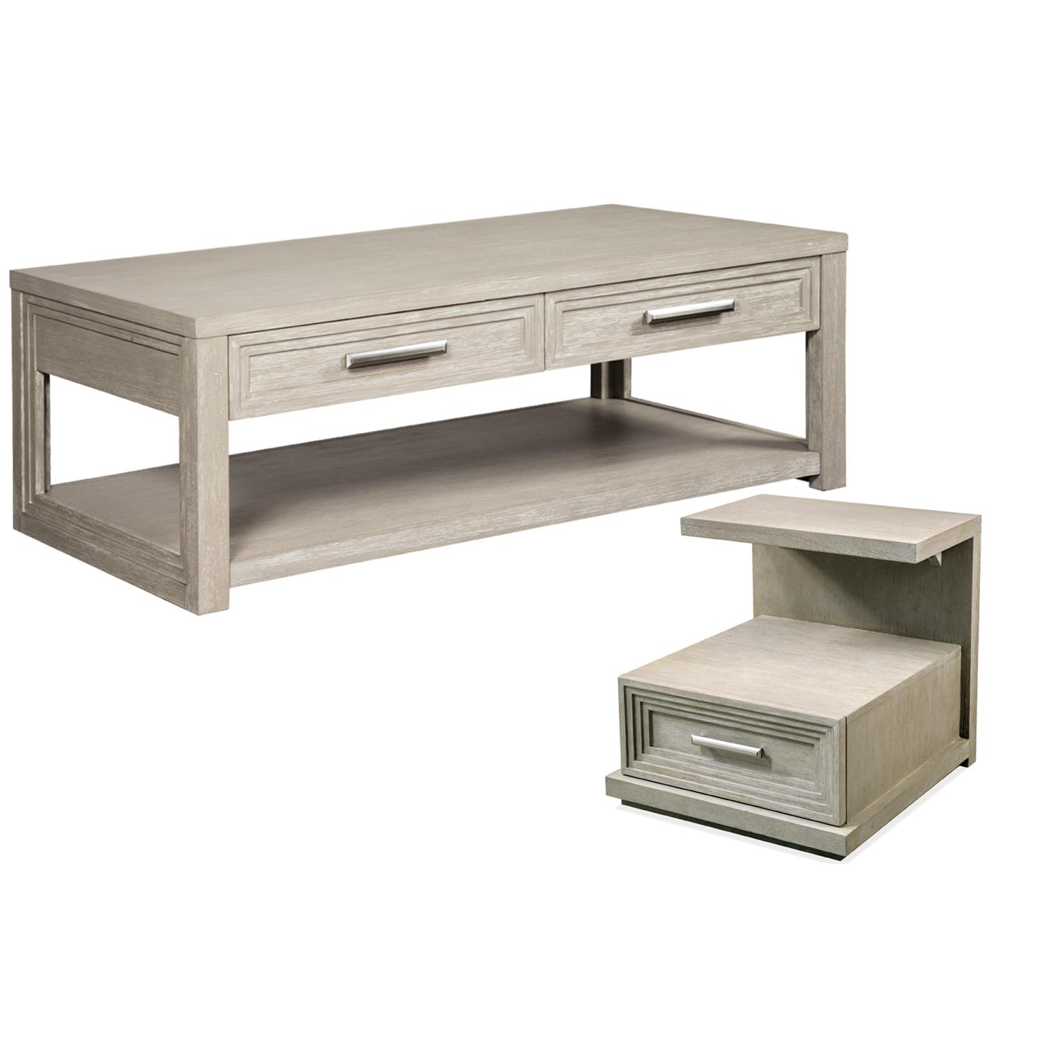 Riverside Furniture 73408 Cascade Rectangular Side Table