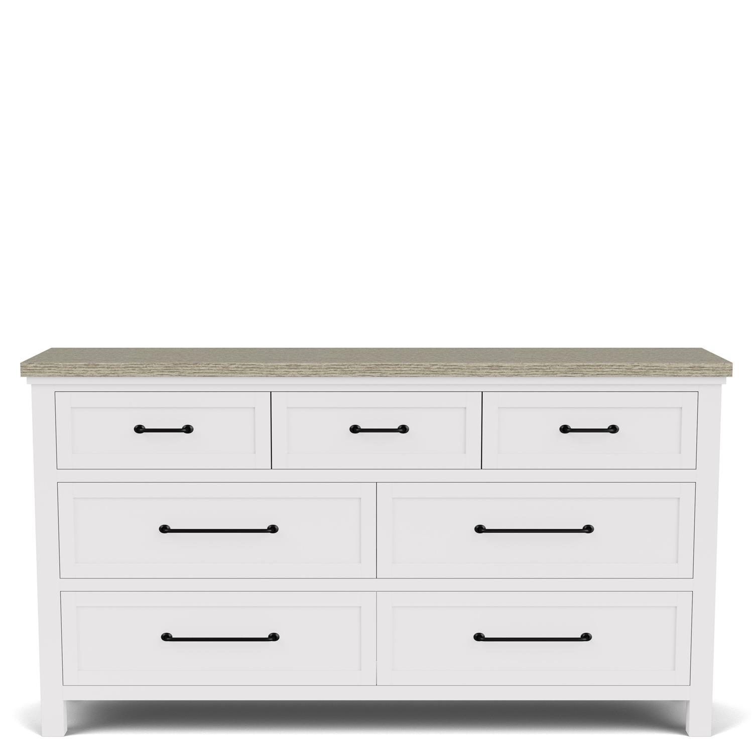 Riverside Furniture 37290 Cora Seven Drawer Dresser